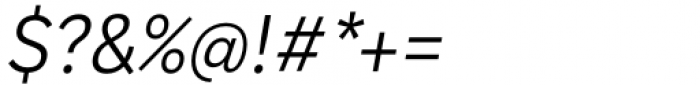 Kanyon Narrow Regular Italic Font OTHER CHARS