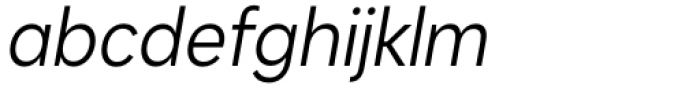 Kanyon Narrow Regular Italic Font LOWERCASE