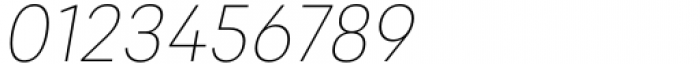 Kanyon Narrow Thin Italic Font OTHER CHARS