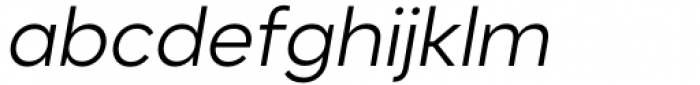Kanyon Regular Italic Font LOWERCASE