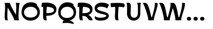 Kanzaki Regular Font UPPERCASE