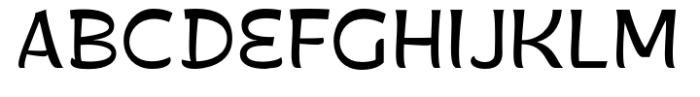 Kanzaki Thin Font UPPERCASE