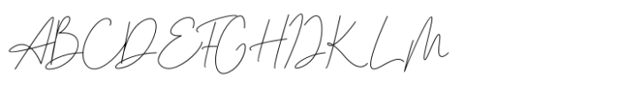 Kaori Font UPPERCASE
