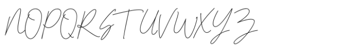 Kaori Font UPPERCASE