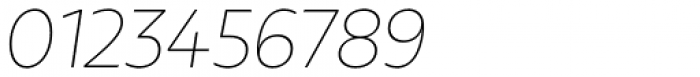 Kappa Display Thin Italic Font OTHER CHARS
