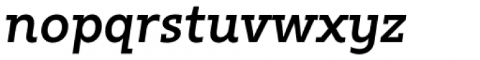 Kappa Vol2 Bold Italic Font LOWERCASE