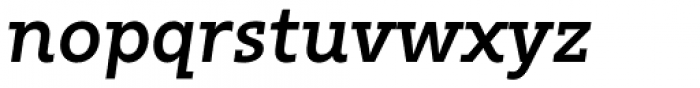 Kappa Vol2 Display Bold Italic Font LOWERCASE