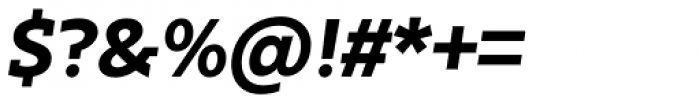 Kappa Vol2 Display Extra Bold Italic Font OTHER CHARS