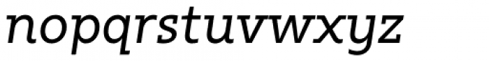 Kappa Vol2 Regular Italic Font LOWERCASE