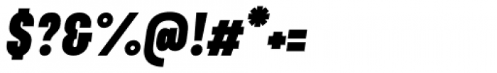 Kapra Neue Pro Black Italic Condensed Font OTHER CHARS