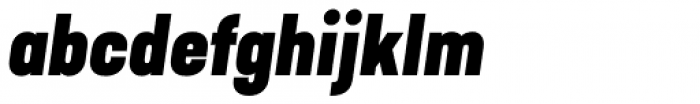 Kapra Neue Pro Black Italic Font LOWERCASE