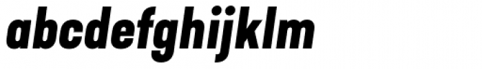 Kapra Neue Pro Bold Italic Font LOWERCASE