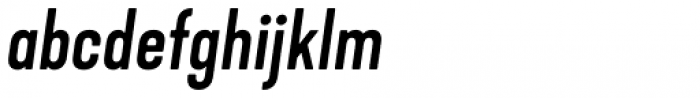 Kapra Neue Pro Medium Italic Rounded Font LOWERCASE