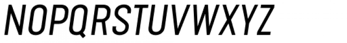 Kapra Neue Pro Regular Italic Expanded Font UPPERCASE