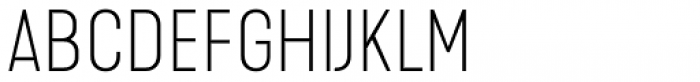 Kapra Neue Pro Thin Expanded Font UPPERCASE