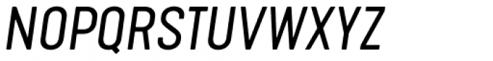 Kapra Neue Regular Expanded Italic Font UPPERCASE