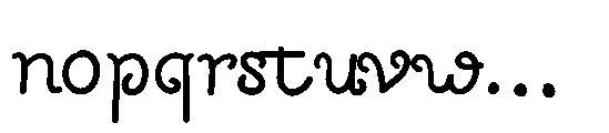 Kapriol Regular Font LOWERCASE