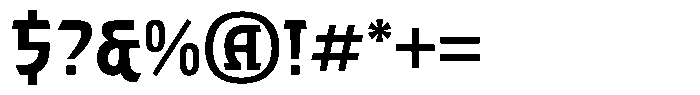Karage Font OTHER CHARS