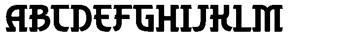 Karage Font UPPERCASE