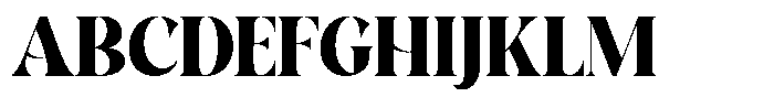 Karakin Font UPPERCASE