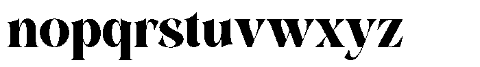 Karakin Font LOWERCASE