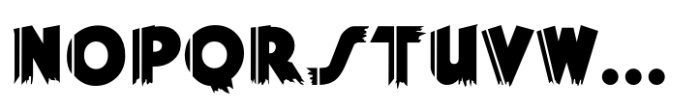 Karaoke Regular JNL Font UPPERCASE