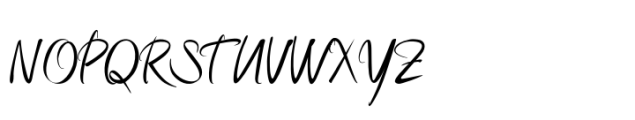 Karayel Handwritten Font UPPERCASE