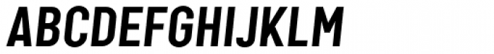 Karben 105 Black Oblique Font UPPERCASE