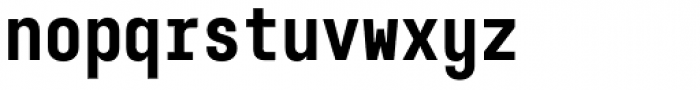 Karben 105 Mono Black Font LOWERCASE
