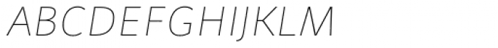 Kardinal SC Thin Italic Font LOWERCASE