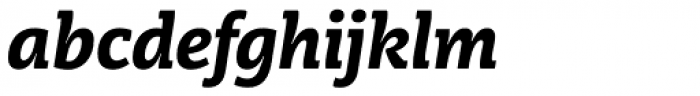 Karela Bold Italic Font LOWERCASE