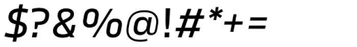 Karibu Expanded Regular Italic Font OTHER CHARS