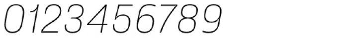Karibu Expanded Thin Italic Font OTHER CHARS