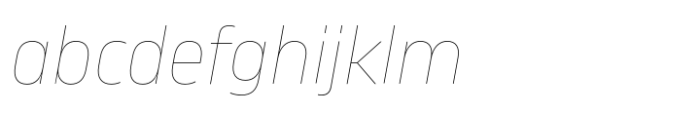 Karibu Hairline Italic FONT