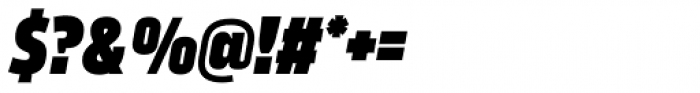 Karibu Narrow Black Italic Font OTHER CHARS
