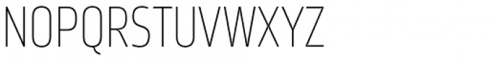Karibu Narrow Thin Font UPPERCASE