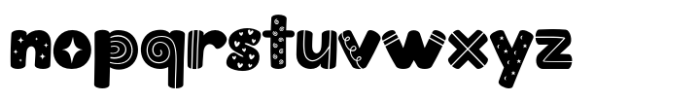 Karina Fun Font LOWERCASE
