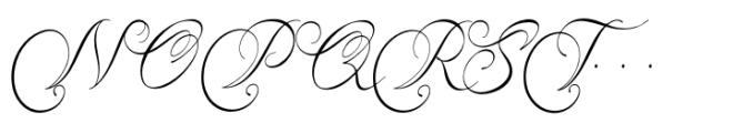 Karleysa Regular Font UPPERCASE