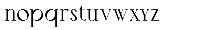 Karliga Font LOWERCASE