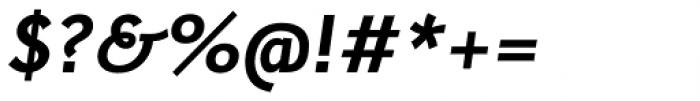 Karlo Serif Bold Italic Font OTHER CHARS