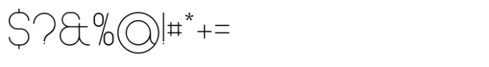 Karlos Light Font OTHER CHARS