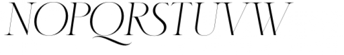 Karlotte Italic Font UPPERCASE
