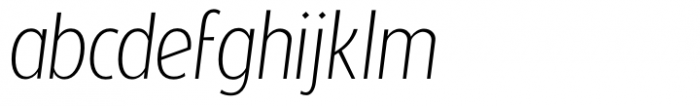 Karmaline Light Italic Font LOWERCASE
