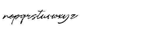 Karmically Italic Font LOWERCASE