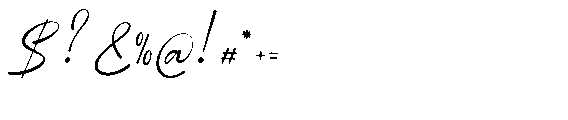 Karmically Regular Font OTHER CHARS