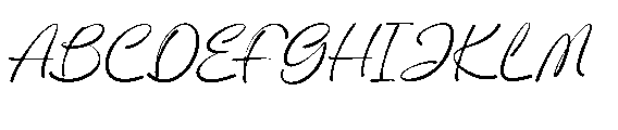 Karmically Regular Font UPPERCASE