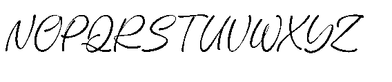 Karmically Regular Font UPPERCASE