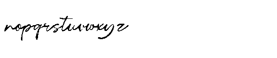 Karmically Regular Font LOWERCASE
