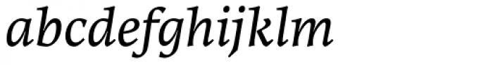 Karmina Italic Font LOWERCASE