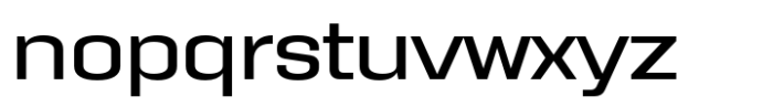 Karnchang Expanded Font LOWERCASE